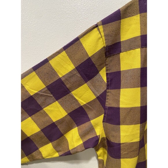 Dixxon Flannel Co Shirt Mamba Men's 4X Kobe Bryant NO 24 Plaid Lakers Rare - Picture 10 of 14